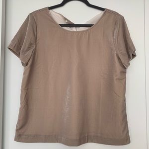 Blush Pink J. Crew Blouse